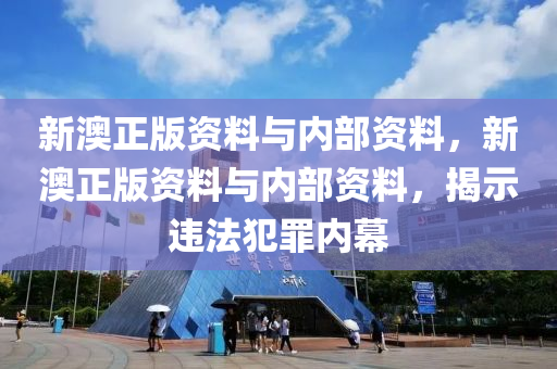 关于新澳正版资料与内部资料的探讨，一个关于违法犯罪问题的探讨